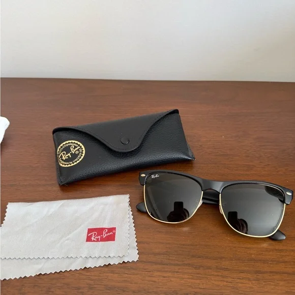 Ray-Ban Matte Black Sunglasses - Picture 6 of 6